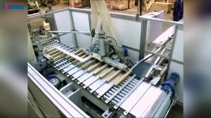 Обработка торцов брусков - Автоматическая линия сращивания Lesspoj ECONOMIK 3/VH-160-6