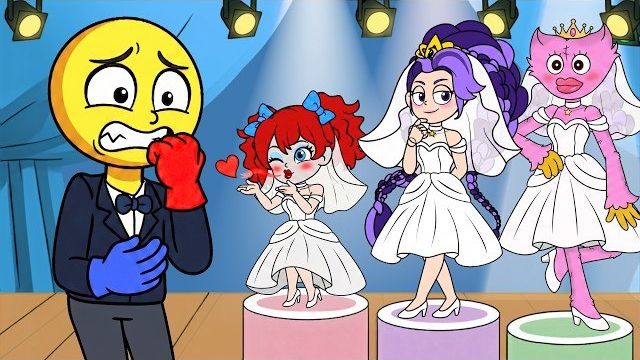 КОГО ИГРОК ВЫБЕРЕТ В ЖЁНЫ?! (МУЛЬТИПЛИКАЦИЯ ПОППИ ПЛЕЙТАЙМ 5)