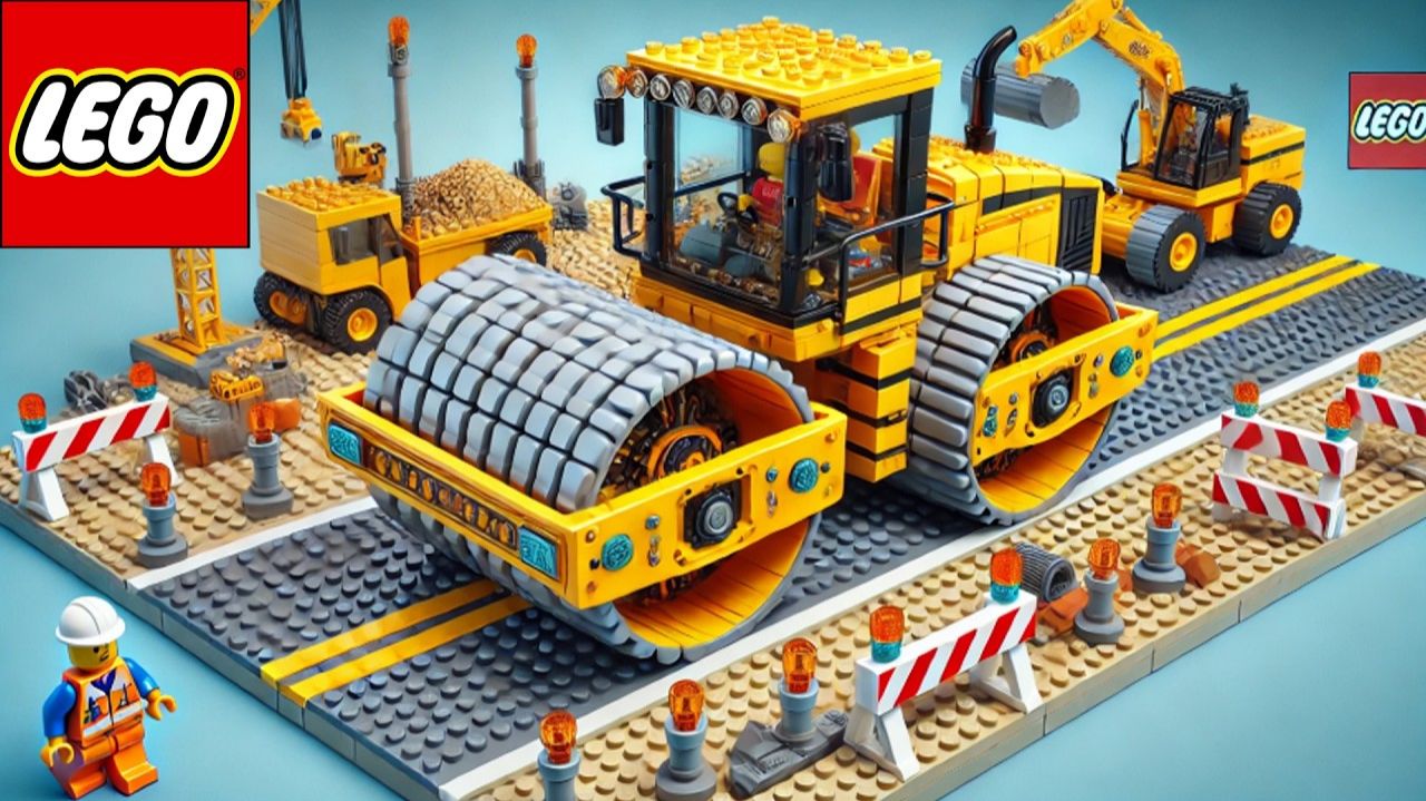 Lego Technic Car# Bulldozer Construction Vehicle! 🚜🛠️ смотреть онлайн