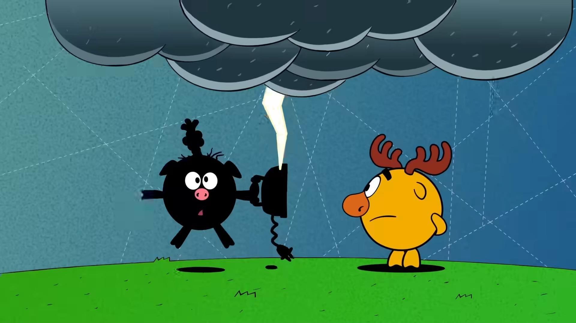 Наука для детей - Откуда берутся молнии? Катушка Тесла | Смешарики Пинкод