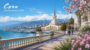 Вояж в Сочи весна 2026 часть 2