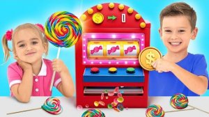 ВЛАД И НИКИ | Magic Slot Machine Adventure для детей
