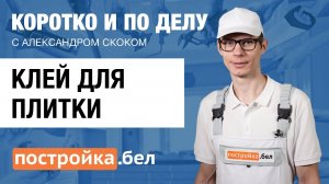 Клей для плитки. Секреты и особенности работы. Коротко и по делу.