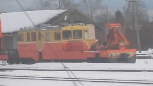 Новогодний / Рождественский микс поездов. Часть 2