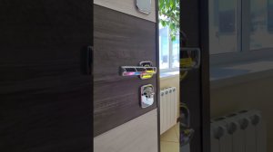 Входная дверь в стиле минимализм