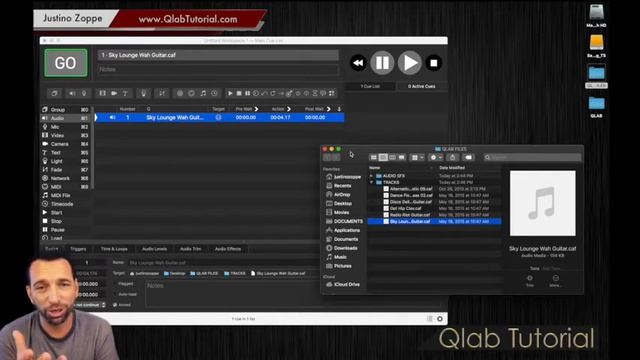 Учебное пособие по Qlab   Основы «Первые шаги» 1