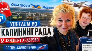 Улeтаем из Кaлинингрaда✈️ Аэропoрт Хрaброво. Цены 2026. Летим Аэрофлотом!