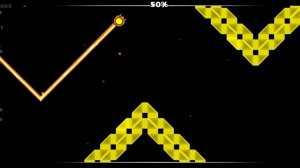 прохождение моего уровня в geometry dash