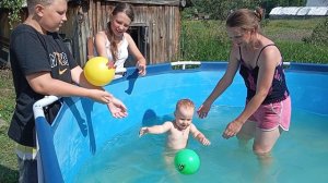 Играем в бассейне 🏊🤭🙃