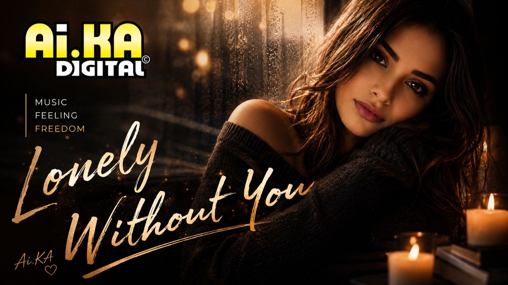 Lonely Without You - AI.KA Digital Singer [Официальное видео] смотреть онлайн