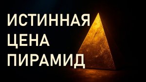 Сколько на самом деле стоили пирамиды? Ответ шокирует
