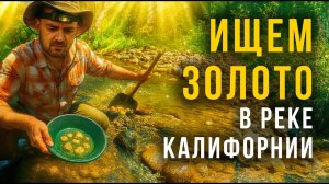Старатели в Калифорнии — сколько золота мы нашли в реке?