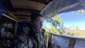 Охота на гуся. Достраиваем сарайку баню. Таежный быт.