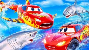 МУЛЬТИКИ ПРО МАШИНКИ 🚗 МОЛНИЯ МАКВИН И ДЖЕКСОН ШТОРМ ВЫЯСНЯЮТ ОТНОШЕНИЯ НА ТРАССЕ. ВЗЛЕТ И ПАДЕНИЯ