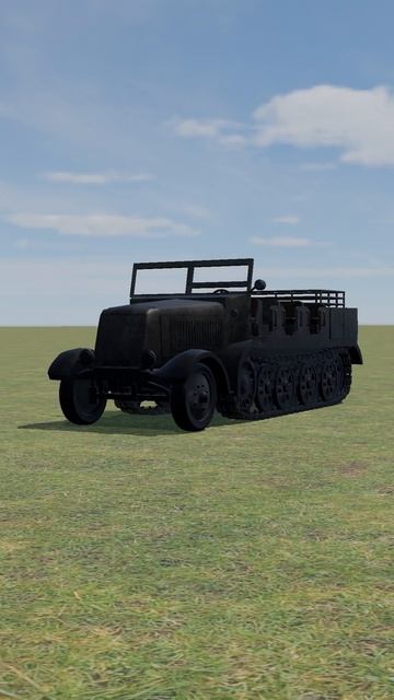 Интересные факты о тягачах. Нюансы SD.KFZ 8 DB 9
