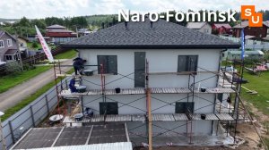 Крутая и дешевая штукатурка Спадар для дома из газобетона Сумароково
