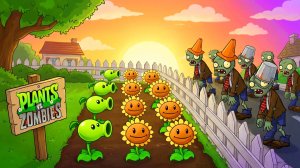 Растения против Зомби ПвЗ Fusion Plants vs. Zombies Hybrid Mod PvZ мод Битва прохождение