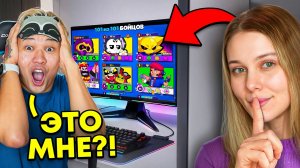 Я ТАЙНО ЗАДОНАТИЛА ЕРОКСУ НА ДЕНЬ РОЖДЕНИЕ В БРАВЛ СТАРС!  *он заплакал 😭*