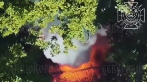 💥В Харьковской области уничтожен склад боеприпасов украинских террористов