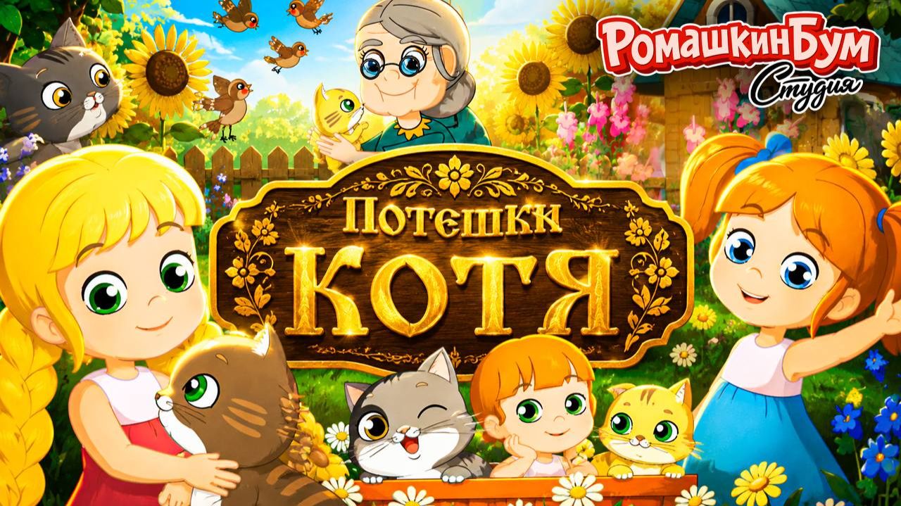 Потешки Котя, котенька-коток. Детские потешки на современный лад  #русскиепотешки #котики