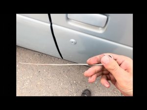 Как открыть двери ВАЗ 2110 , если они закрылись а ключи внутри ?  #авторемонт #ваз