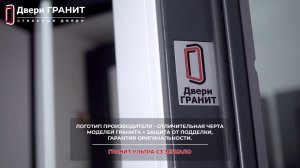 Дверь Гранит УЛЬТРА С3 ЗЕРКАЛО
