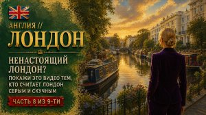 🇬🇧 Англия // Ненастоящий Лондон? // Покажи это видео тем, кто считает Лондон скучным // часть 8