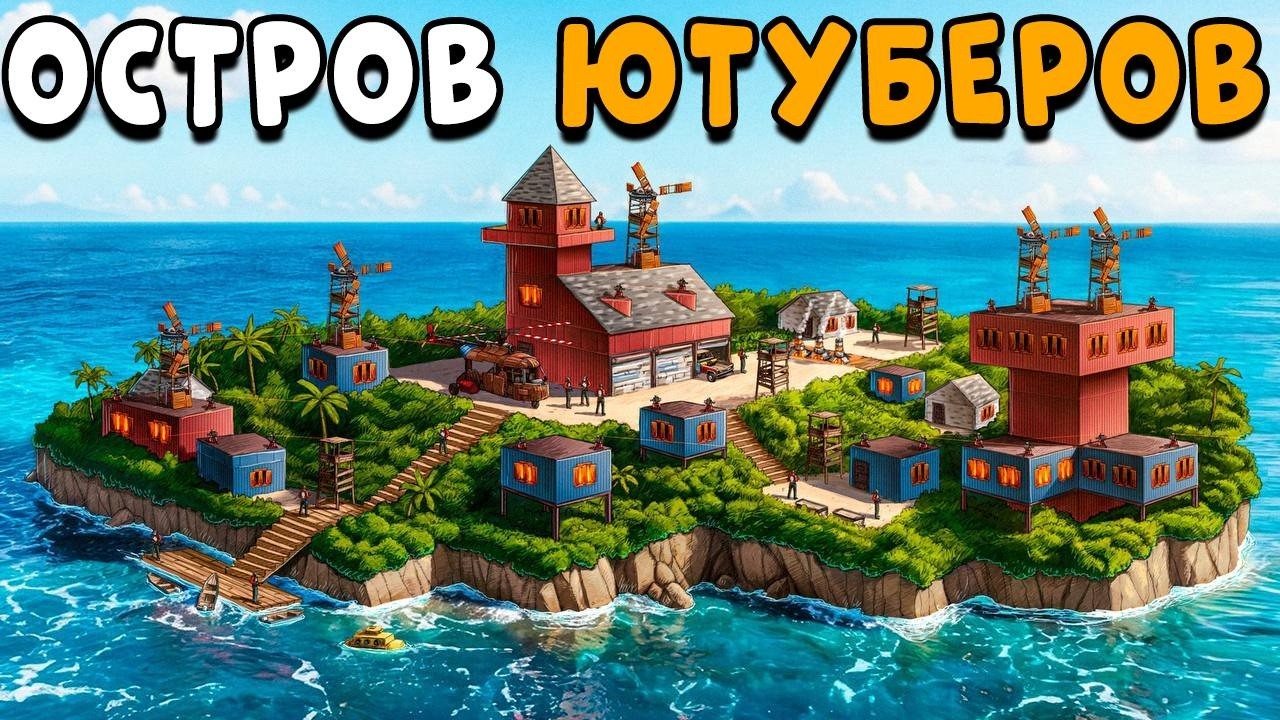 Я Попал в РАБСТВО Мафии! Остров ютуберов! CheZee. Rust / Раст