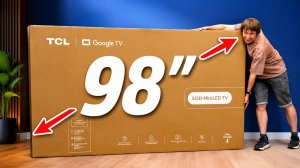 TCL 98C8L SQD-Mini LED - 98 дюймов для настоящего домашнего кинотеатра