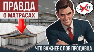 Матрас без прикрас: что важнее слов продавца. 📐Размеры🔶Жесткость📦Наполнитель