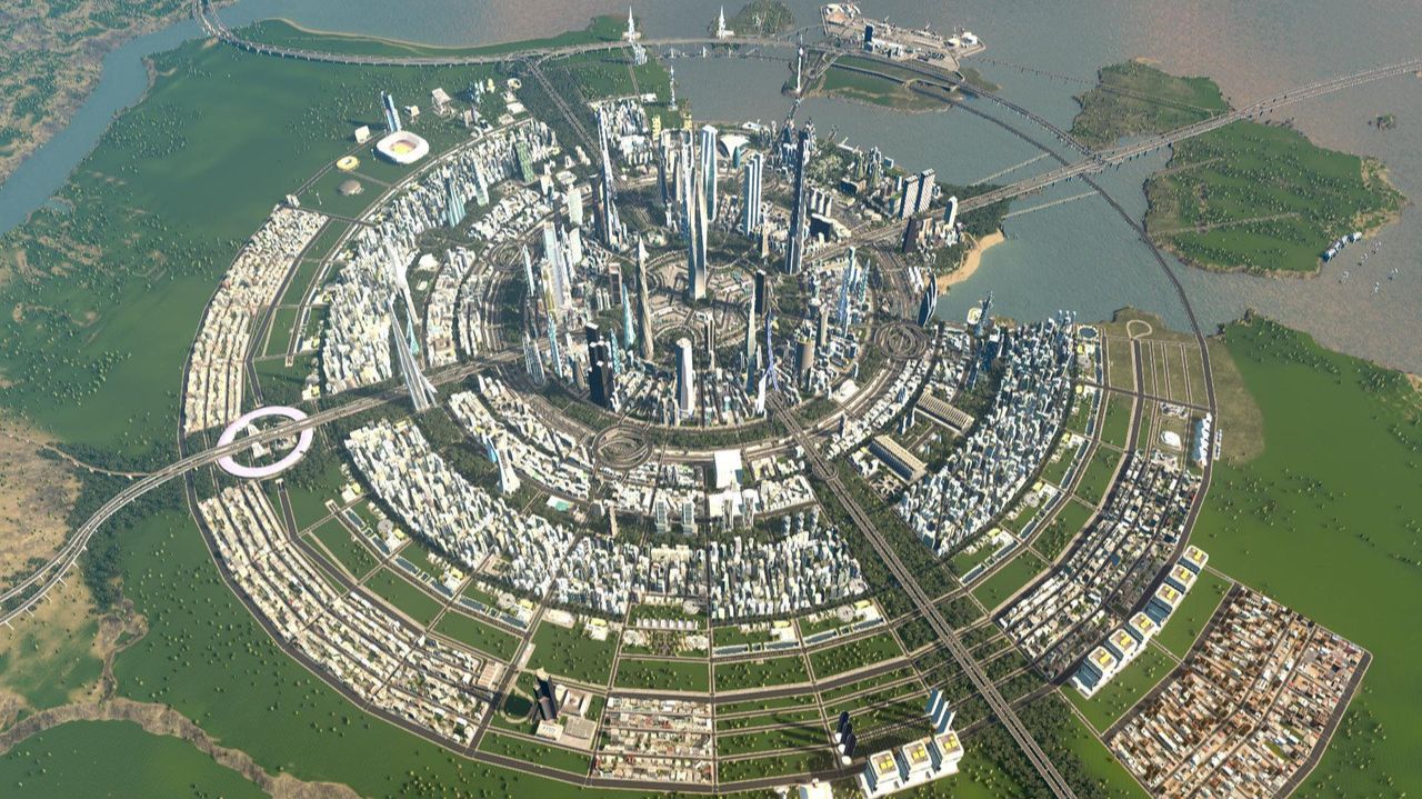 КАК НАЧАТЬ ИГРАТЬ В CITIES SKYLINES смотреть онлайн