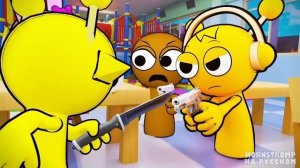 Мультик Sprunki! Кристально-Холодное Сердце! 07