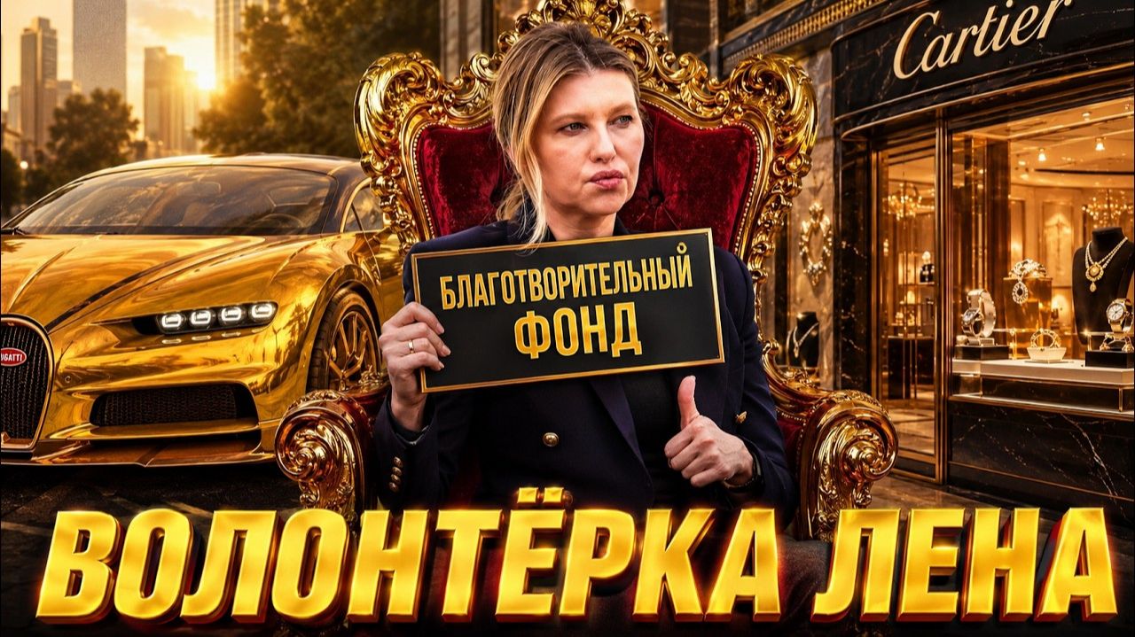 (Я Глобалист) БИЗНЕС ЕЛЕНЫ ЗЕЛЕНСКОЙ НА БЛАГОТВОРИТЕЛЬНОСТИ. 95 КВАРТАЛ ПРИ ДЕЛЕ