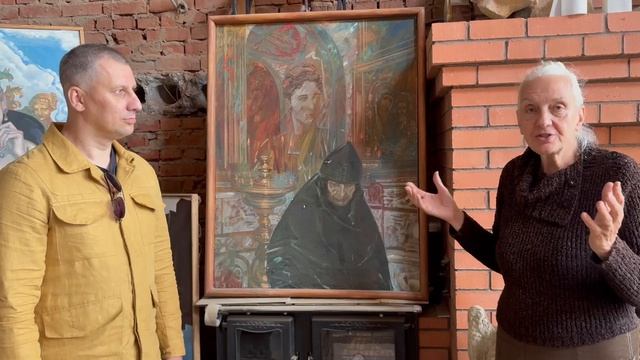 Картина посвящена жене царя Николая II