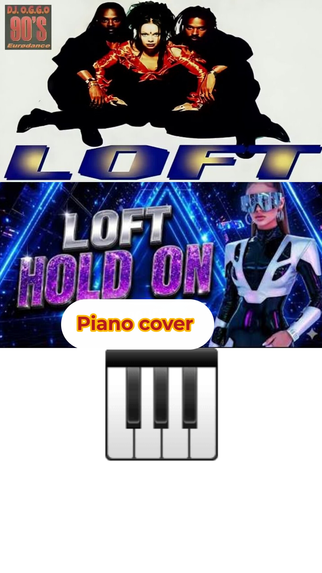 Loft - Hold on ( piano cover ) Eurodance #Eurodance #music #piano #90s