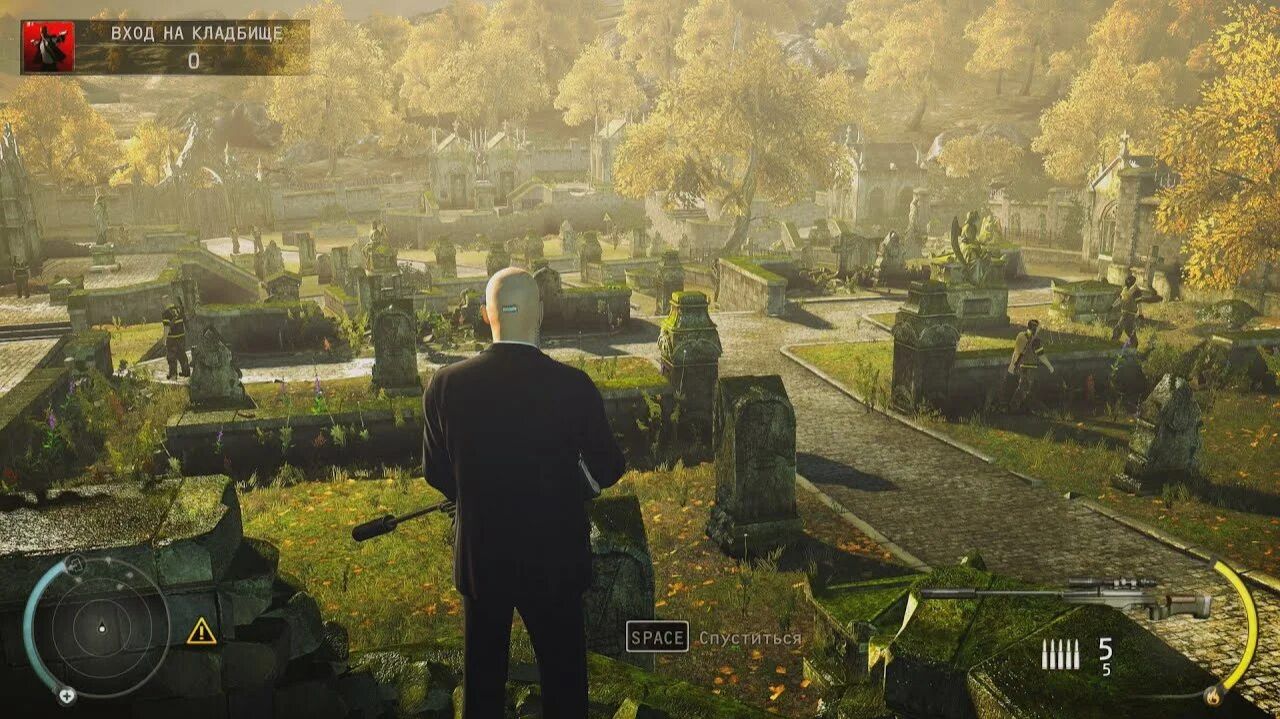 Прохождение Hitman Absolution #21 Кладбище смотреть онлайн