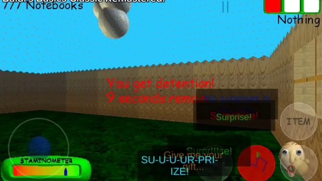 All Phrases Gotta Sweep - Voices Baldi's Basics