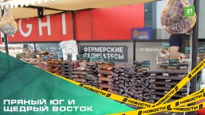 Пряный юг и щедрый восток. В Челябинске открылась ярмарка «От Абхазии до Камчатки»