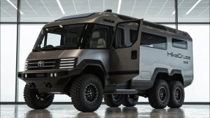 🚛💪2026 Toyota HikeCruze 6x6 — Роскошный автодом для путешествий без границ