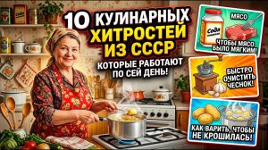 10 Кулинарных Хитростей из СССР, Которые Работают по сей день!
