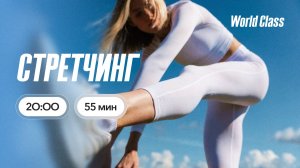 СТРЕТЧИНГ с Еленой Жиляевой | 28 июня 2026 | Онлайн-тренировки World Class