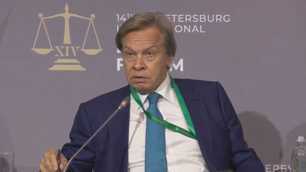О нацбезопасности в условиях глобальных вызовов: глава КомиссииСФ по информполитике А.Пушков на ПМЮФ