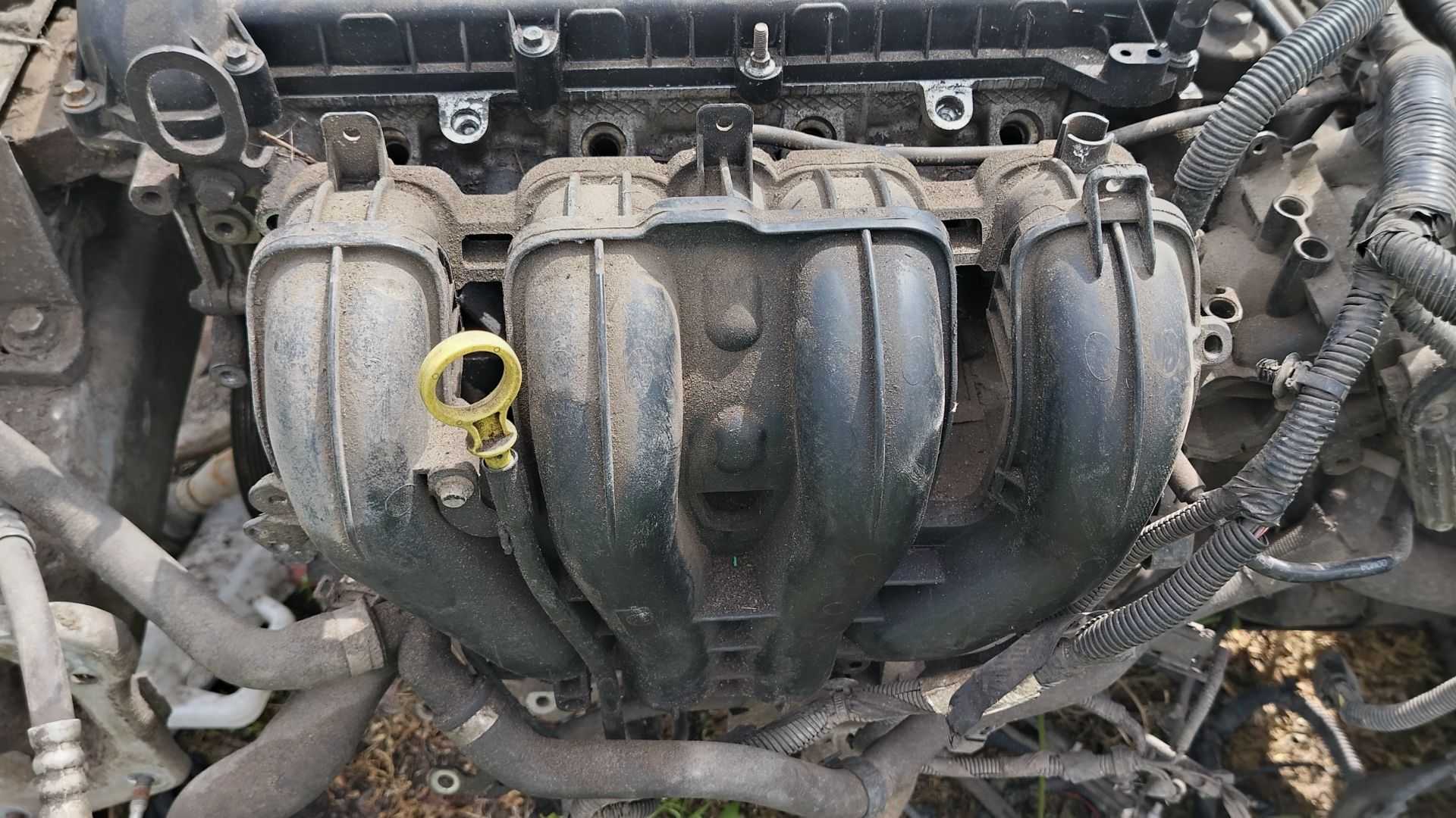 Как снять впускной коллектор Ford focus 2 1.8 смотреть онлайн