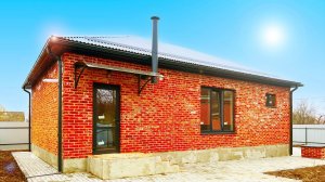 Просторный кирпичный домик в популярной станице Краснодарского края