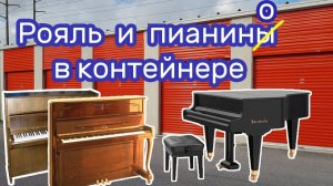 АУКЦИОН КОНТЕЙНЕРОВ В США / Купили на аукционе контейнер, нашли антиквариат, рояль и пианино.