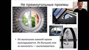 23  Непрямоугольные круглые проемы