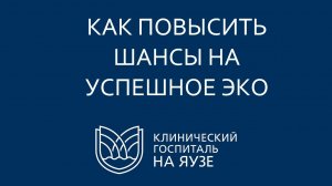 Как повысить шансы на успешное ЭКО