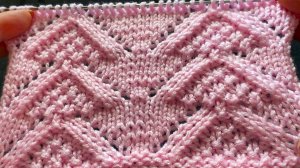 📌ВЫРАЗИТЕЛЬНЫЙ АЖУРНЫЙ УЗОР🧶