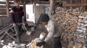 обучение наколоть дрова быстро. Никита Колесников