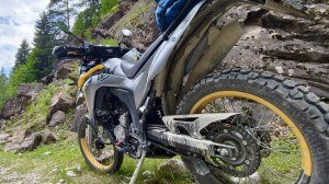 VOGE и HONDA брод в Архызе
